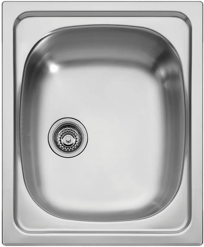 ARGO - Inox Évier AGX 610, 3 1/2", 420x500 mm, siphon (101.0286.039)