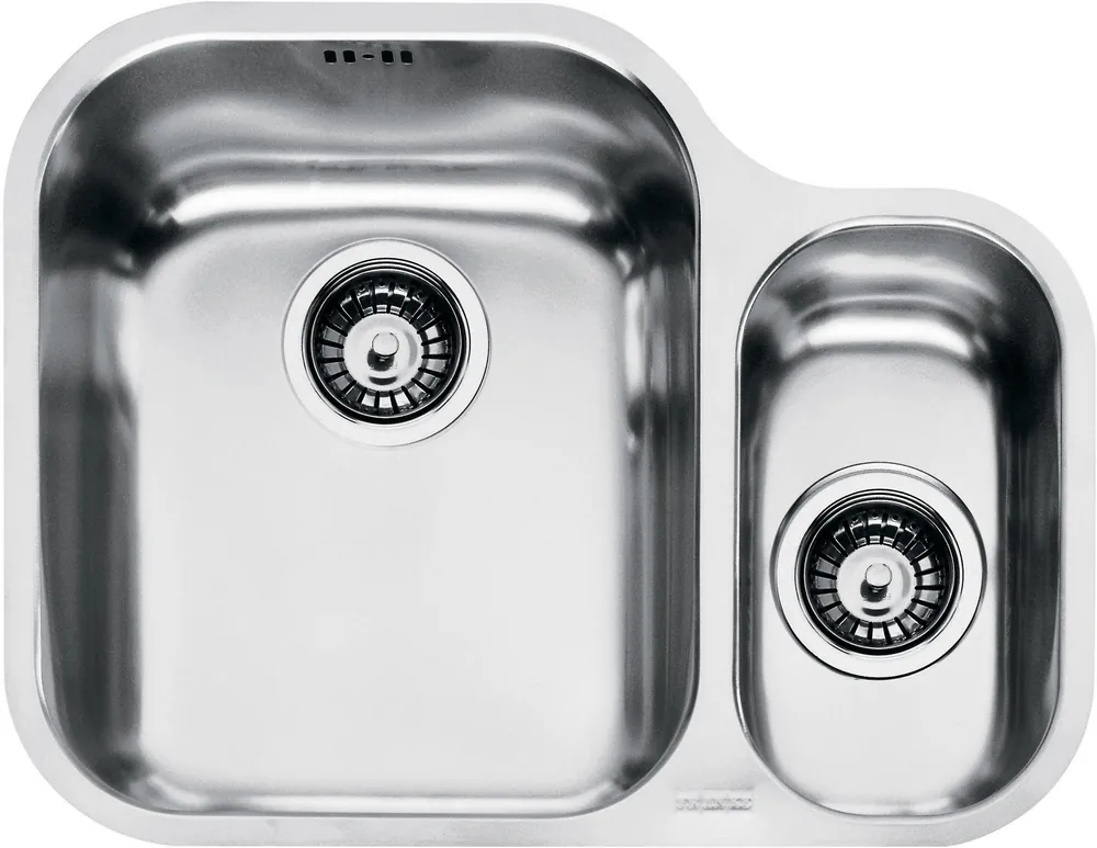 ARMONIA - Inox évier AMX 160/2, 580x450 mm, siphon (122.0021.448)
