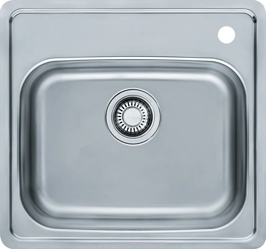 Euroform évier - EFN 610 Acier inoxydable, 510x475 mm+ siphon (101.0286.019)