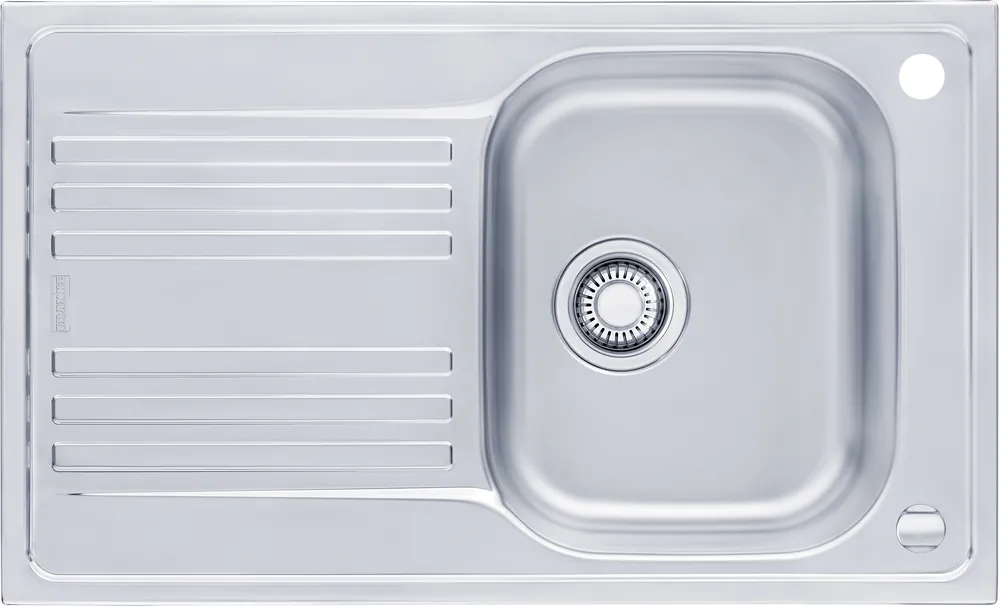 Euroform évier - EFN 611 Acier inoxydable, 780x475 mm+ siphon (101.0120.100)