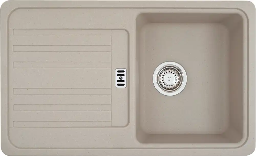 EUROFORM - EFG 614-78 évier en Fragnit Sahara évier de cuisine 780x475 mm (114.0120.088)
