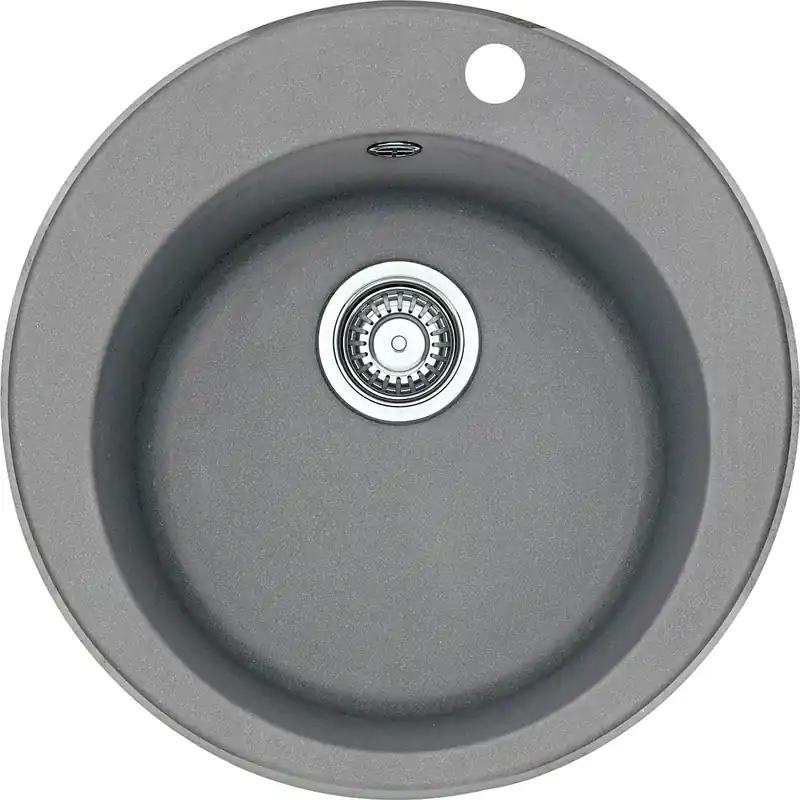 RONDO - Fragranit évier ROG 610-41 Stone, 510mm, cuve ronde (114.0284.731)