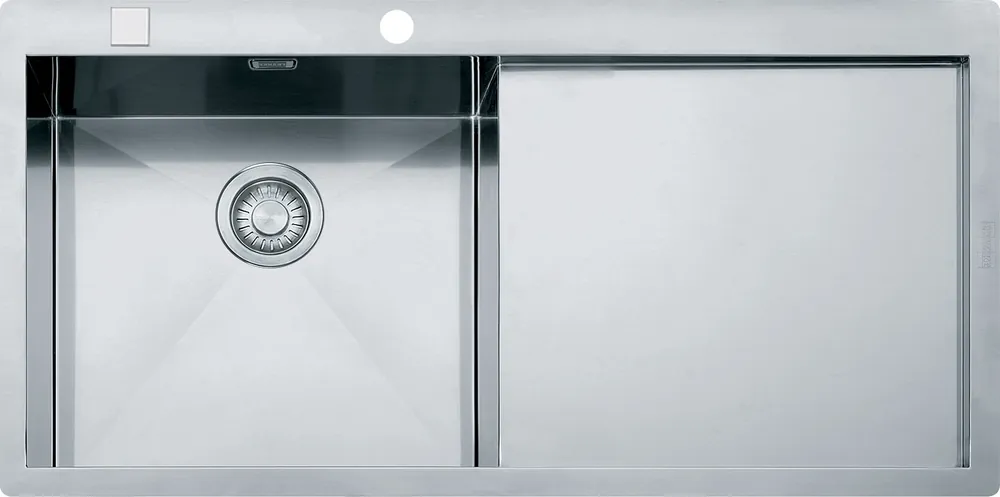 Planar - Inox Évier PPX 211/611 /2 TL, 1000x512 mm, gauche (127.0203.464)