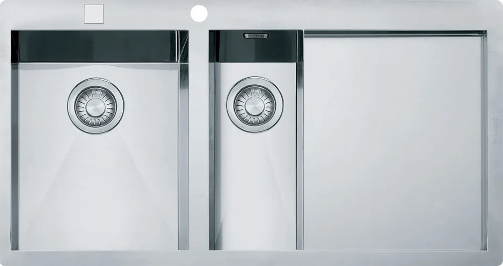 PLANAR - Inox évier PPX 251/651 TL, 1000x512 mm, gauche + siphon (127.0203.467)