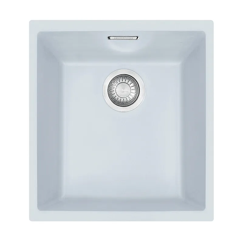 Sirius - SID 110-34 Tectonite® Blanc Artic Evier à encastrer