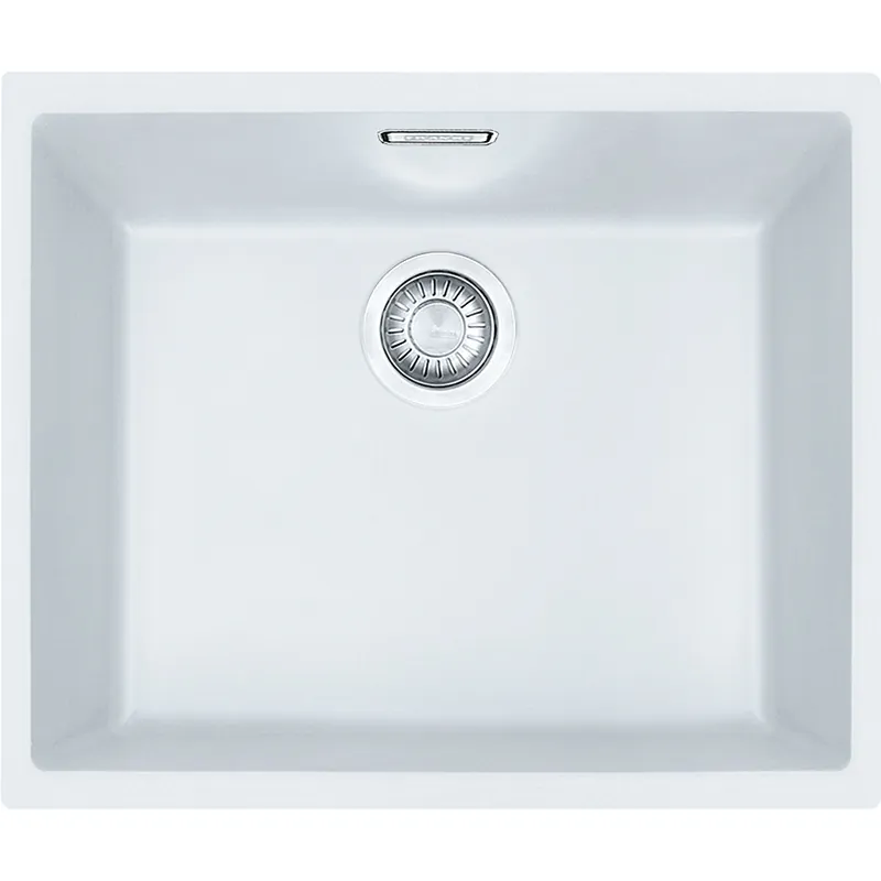 Sirius - SID 110-50 Tectonite® Blanc Polaire Evier Sous-Plan