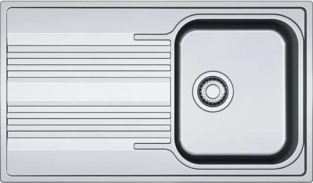 Smart - SRX 611-86 Inox Evier 860 x 500 mm (101.0395.016)