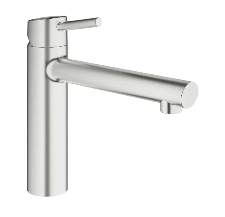 Concetto Mitigeur monocommande évier, SuperSteel (31128DC1)