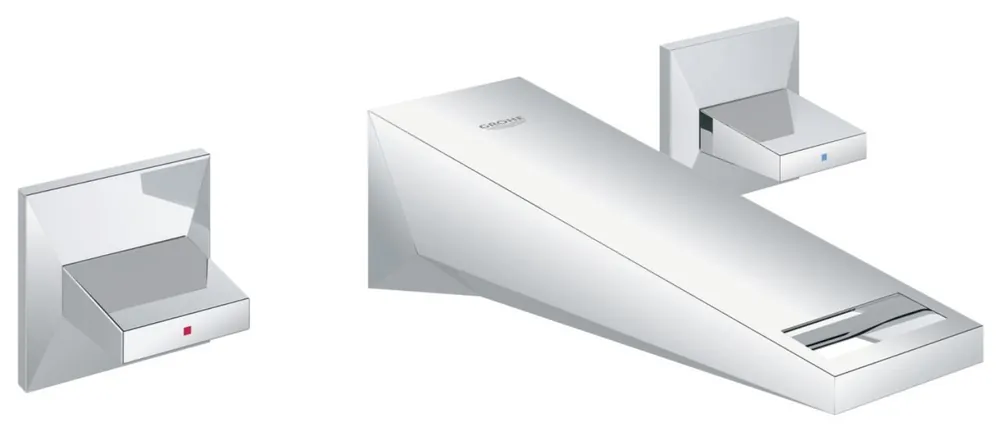 Allure - Brilliant Mélangeur 3 trous 1/2" Lavabo Taille S (20346000)