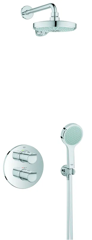 Grohtherm 2000 Ensemble de douche avec Power&Soul Cosmopolitan 190 (34283001)