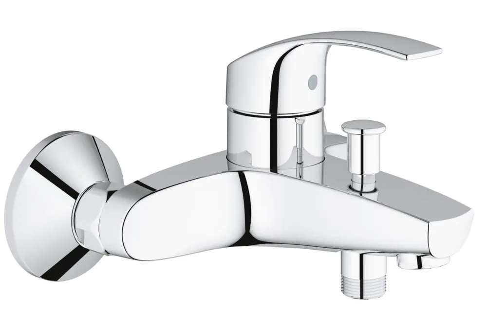 Eurosmart Mitigeur monocommande 1/2" bain/douche, Chrome (33300002)