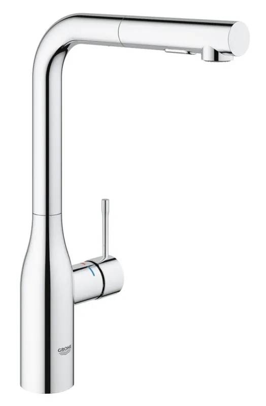 Essence Mitigeur évier avec douchette extractible, 2 jets, Chrome (30270000)