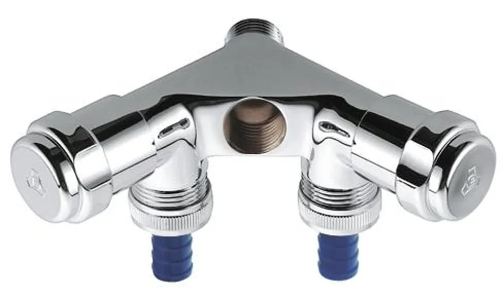 Grohe Eggemann - double simple vanne chrome (41020000)
