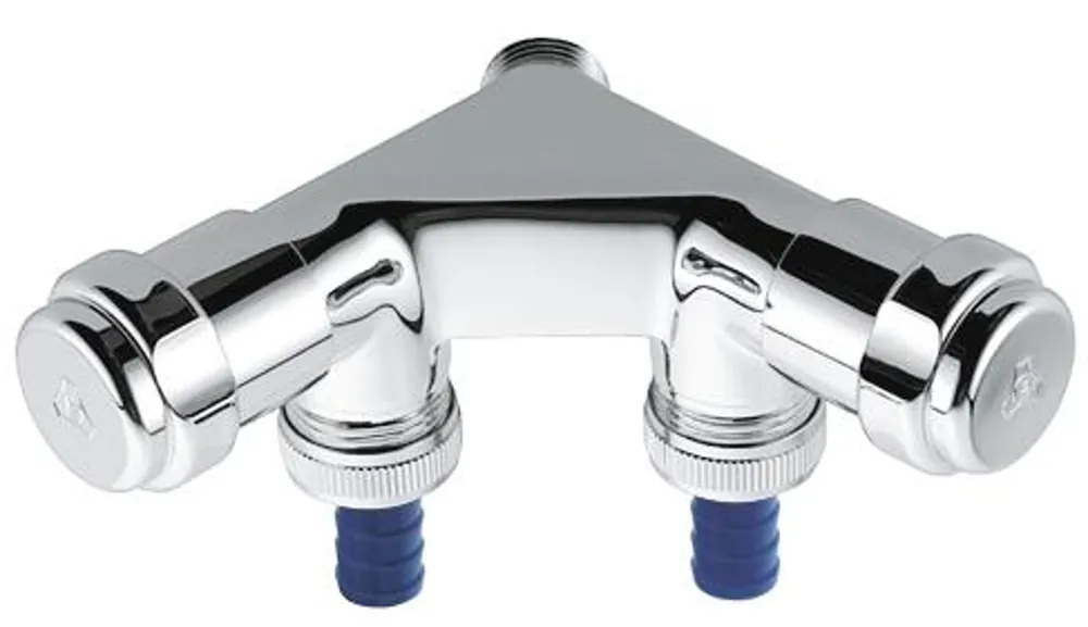 Grohe Eggemann - double simple vanne chrome (41022000)