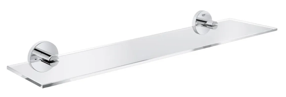 Grohe Essentials - étagères en verre, chrome
