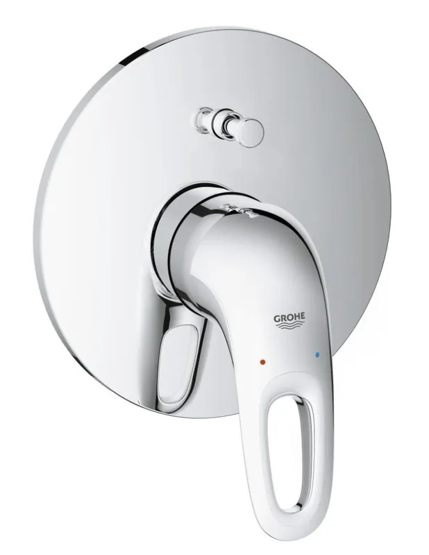 Eurostyle - Façade pour mitigeur monocommande 2 sorties (Pour installation Douche ou Bain/Douche)(19506003)
