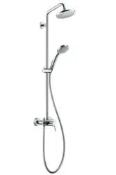 Showerpipe Croma 100 Ø 160 mm, Mitigeur mécanique (27154000)