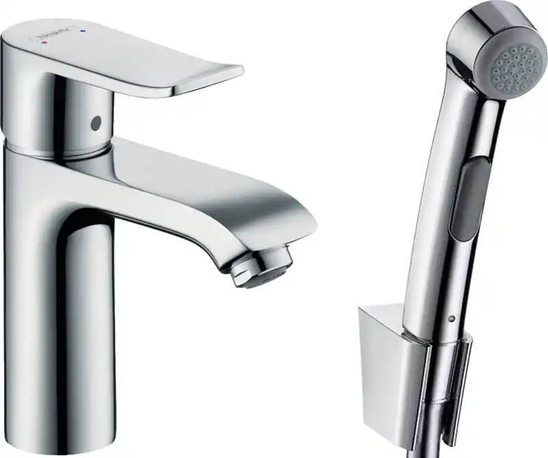 Hansgrohe Metris set pour bidet avec douchette (31285000) chrome