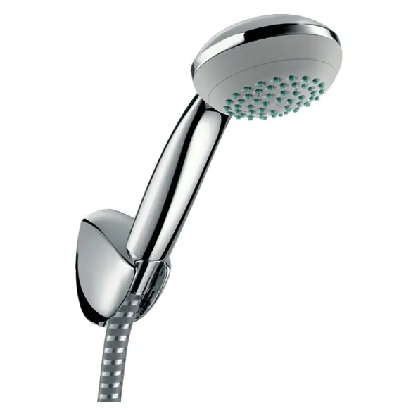 Porter Ensemble support mural et douchette avec flexible de douche 125 cm (27576000)
