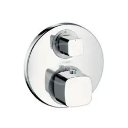 Set de finition pour mitigeur thermostatique E encastré avec robinet d‘arrêt