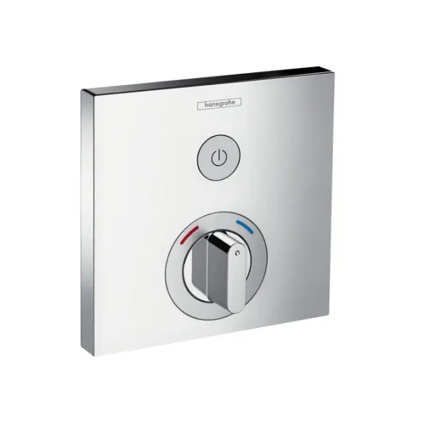 SHOWERSELECT E Set de finition pour mitigeur mécanique encastré avec robinet d‘arrêt (15767000)