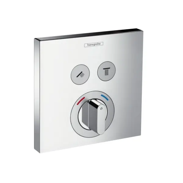 Set de finition pour mitigeur mécanique ShowerSelect E encastré avec 2 fonctions (15768000)