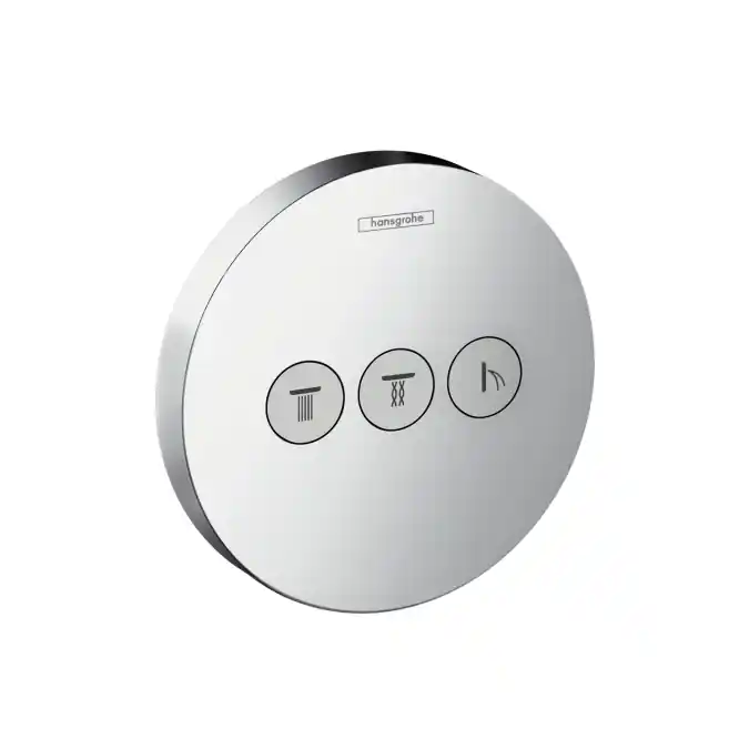 Set de finition Robinet d‘arrêt ShowerSelect S pour 3 fonctions (15745000)