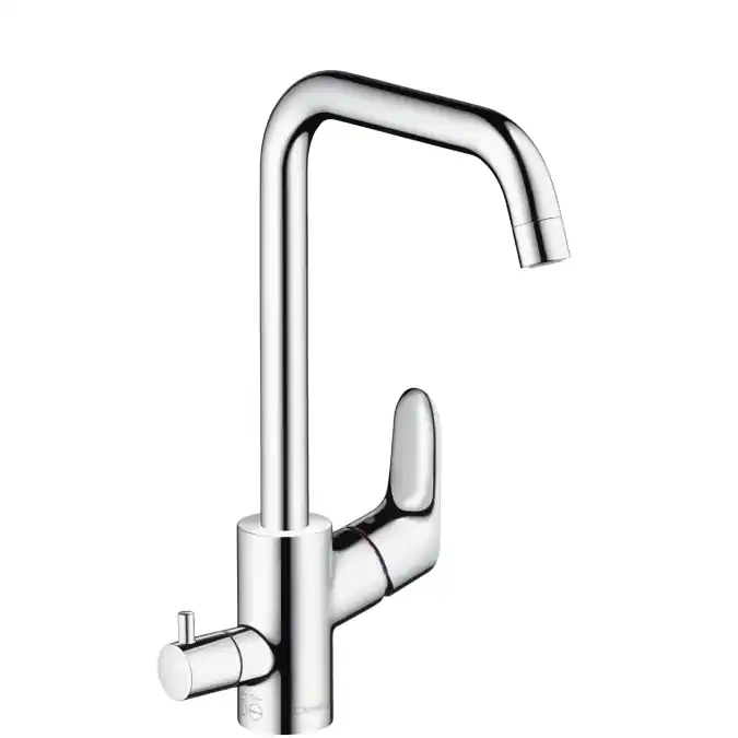 Focus Mitigeur d‘évier à levier simple avec écoulement orientable Chromé (31823000)