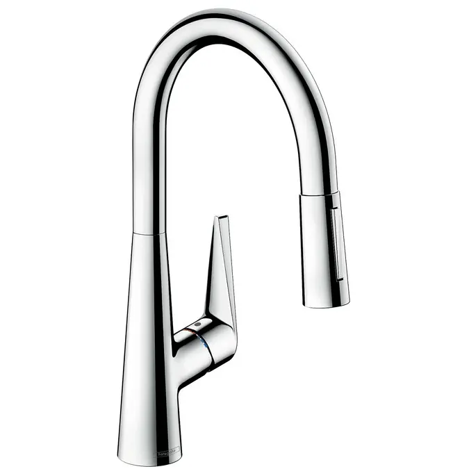Talis S 200. Mitigeur de cuisine avec douchette extractible (72813000)