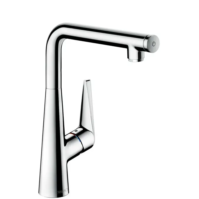 Talis Select M51 Mitigeur d‘évier 300 avec bec orientable, 1 jet, Chrome (72820000)