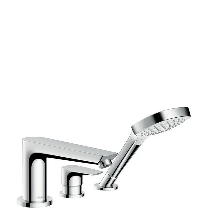 Talis E Set de finition mitigeur 3 trous pour montage sur bord de baignoire (71731000)