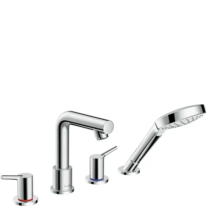 Talis S Set de finition Mélangeur 4 trous pour montage sur bord de baignoire (72418000)