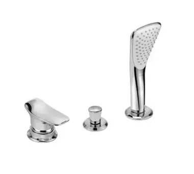 Ensemble de bain 3 trous, chrome (534480575)
