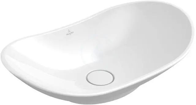 Vasque à poser My Nature VILLEROY & BOCH 411060R1, CeramicPlus, Blanc