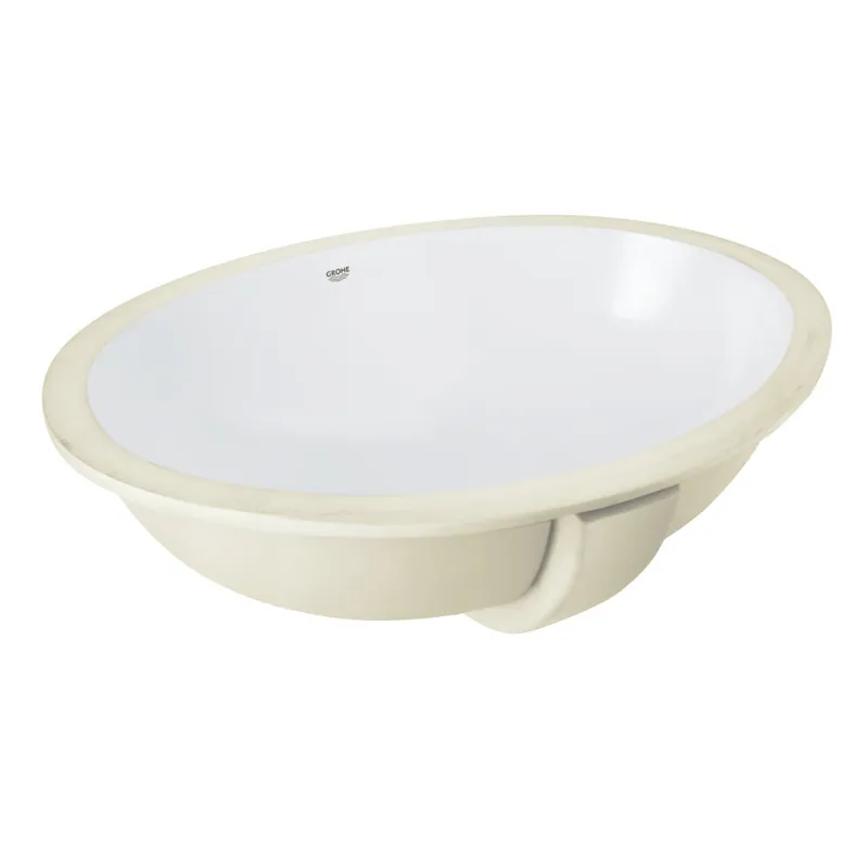 Bau Ceramic Vasque à encastrer 55 cm avec trop-plein, blanc Alpin (39423000)