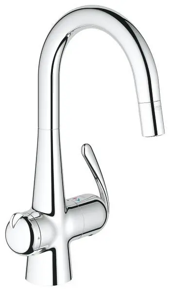 Zedra Mitigeur évier avec douchette extractible (31203000)