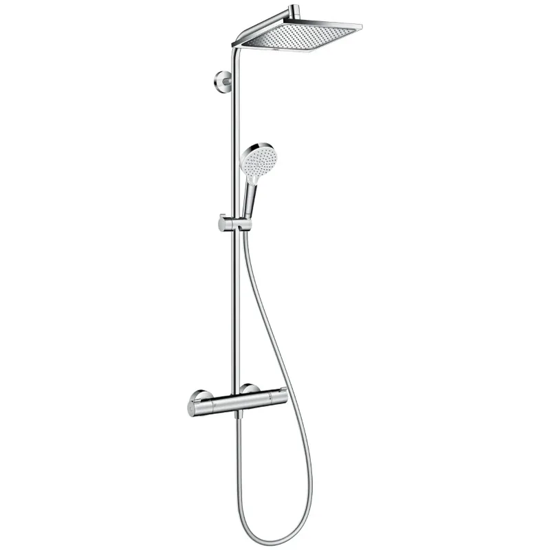 Crometta E 240 EcoSmart Colonne de douche 1 jet Showerpipe (27281000)