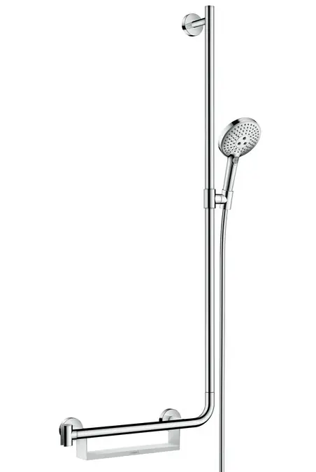 Set de douche Raindance Select S 120 EcoSmart 9l/min / Unica‘Comfort 1,10 m poignée à gauche (26327000)