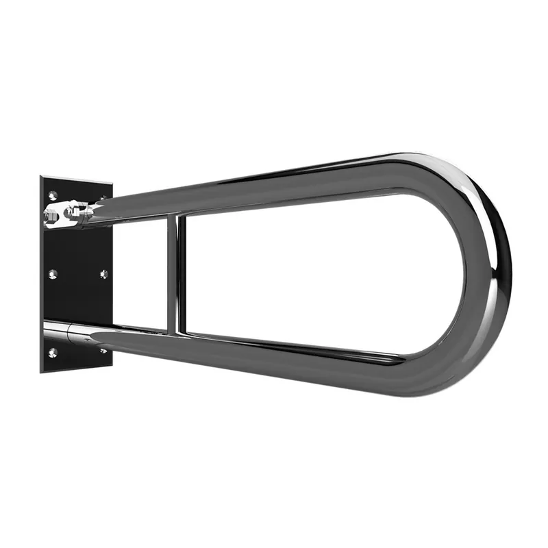HELP Barre de maintien relevable 81,3cm, en forme de U, Acier inoxydable (301102081)