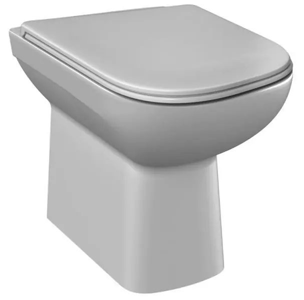DEEP BY JIKA - Cuvette de WC à poser, Blanche 540x360x400mm (H8216150000001)