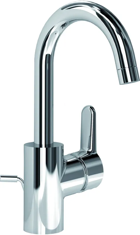 CONNECT BLUE Mitigeur lavabo avec bec haut, avec vidage (B0112AA)