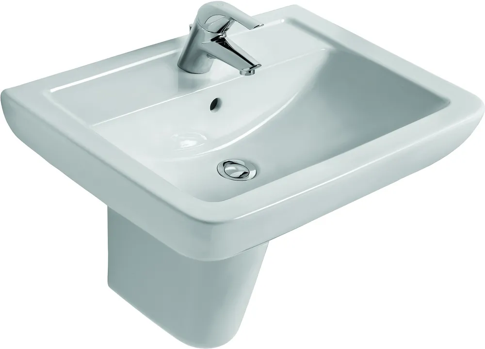 EUROVIT Lavabo 190 x 650 x 460 mm, blanc (V302801)