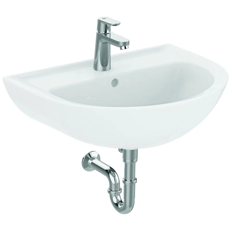 EUROVIT Lavabo 215 x 600 x 465 mm, blanc (V144001)