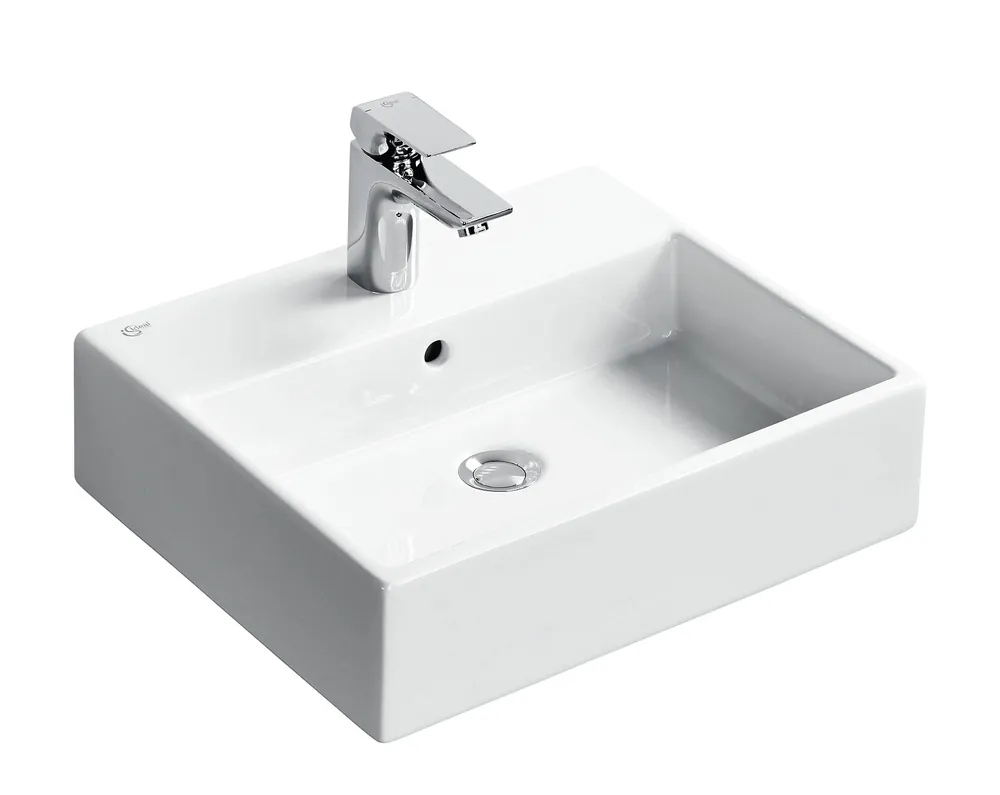 STRADA Lavabo 50 x 42 cm blanc IdealPlus (K0777MA)