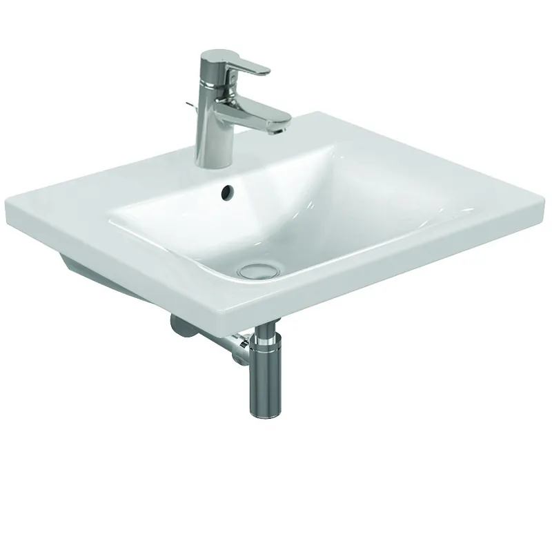 CONNECT Lavabo 600x490x175 mm, porcelaine blanc (E812901)