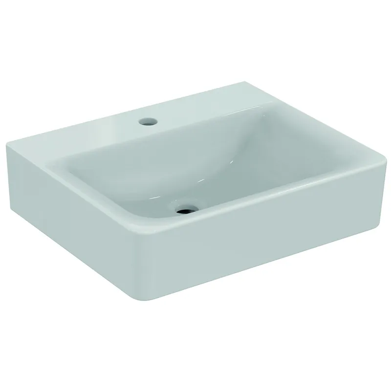 CONNECT lavabo sans trop plein 550 x 460 x 155 mm,blanc IdealPlus (E8113MA)