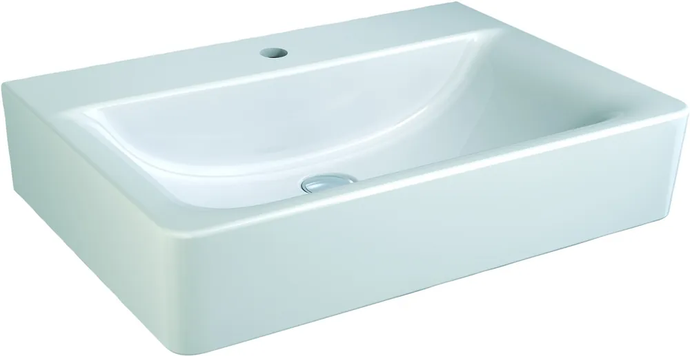 CONNECT lavabo sans trop-plein 600 x 460 x 155 mm,blanc IdealPlus (E8103MA)