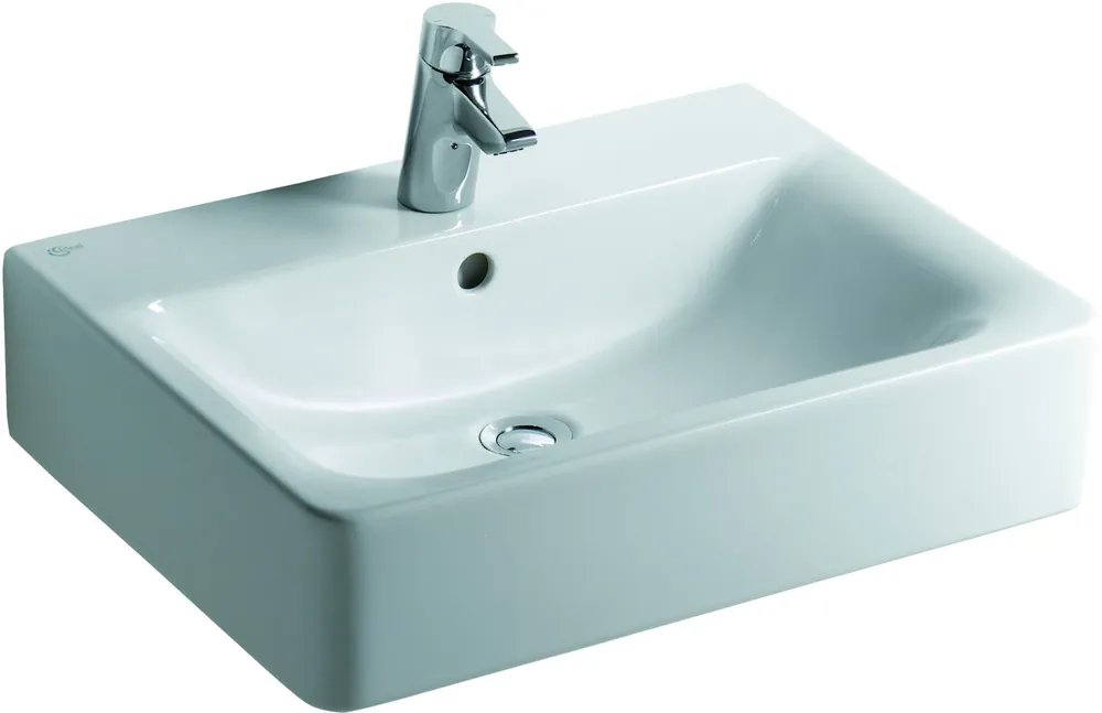 CONNECT Lavabo 600 x 460 x 170 mm blanc (E714101)