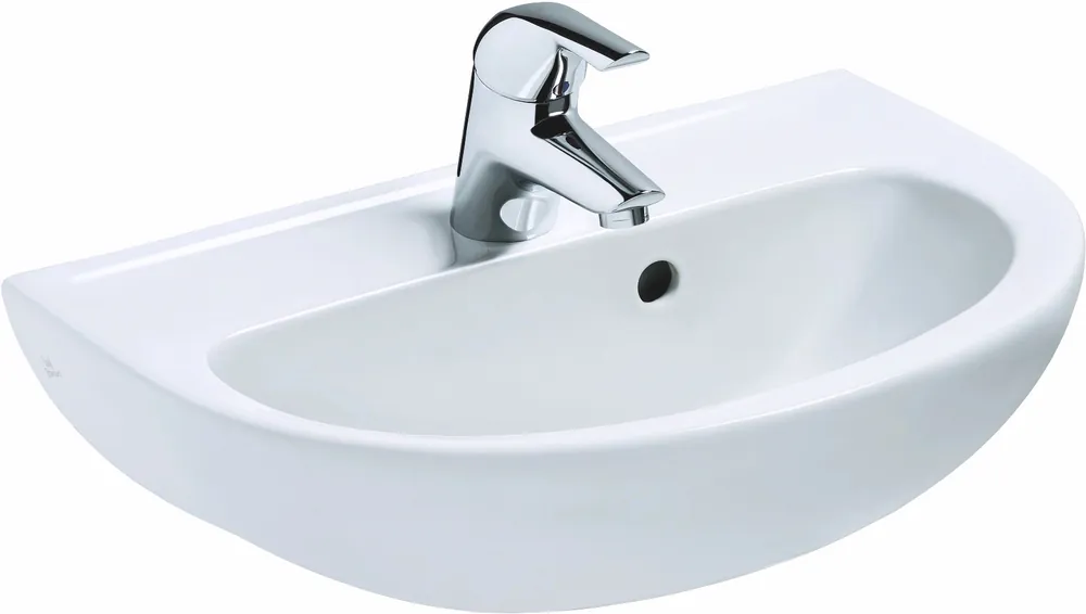 EUROVIT Lave-mains 125 x 500 x 350 mm, blanc (V200101)