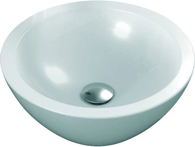 STRADA Lavabo à poser 425 x 425 x 160 mm, blanc IdealPlus (K0783MA)